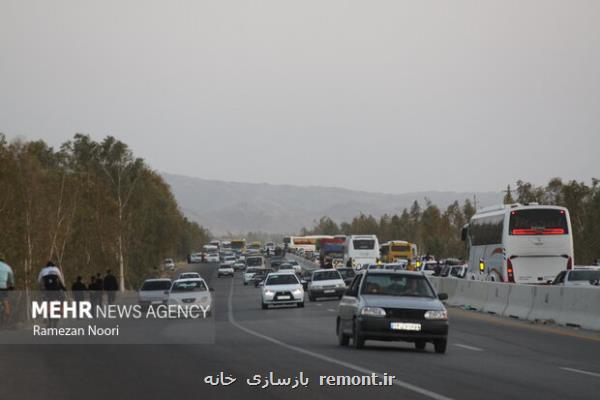 تردد روان در محورهای شمالی