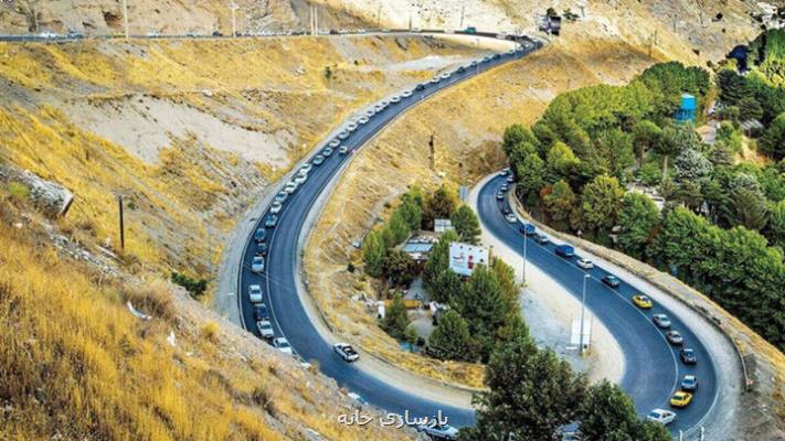 ممنوعیت تردد در جاده چالوس