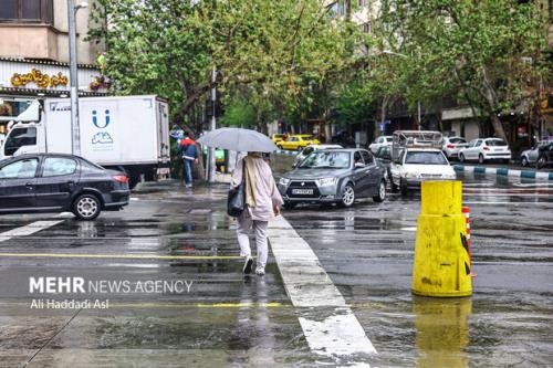 اخطار بارندگی های رگباری ۴ روزه در ۸ استان کشور