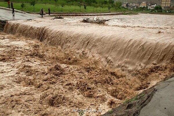 اخطار سیلاب در ۶ استان کشور