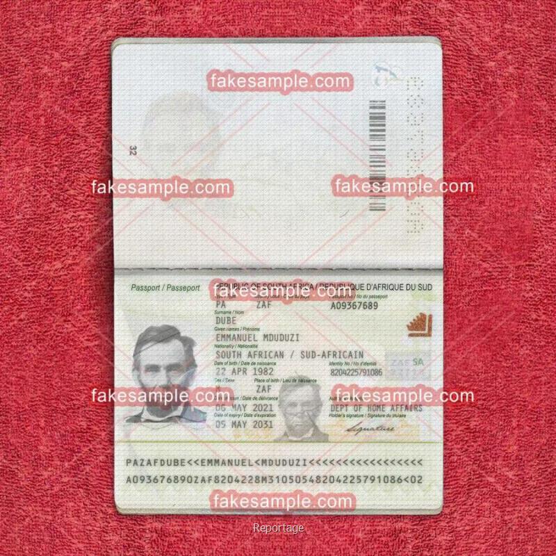 Unraveling the Art of Flawless Fabrication: Fakesample s Premium Passport Templates