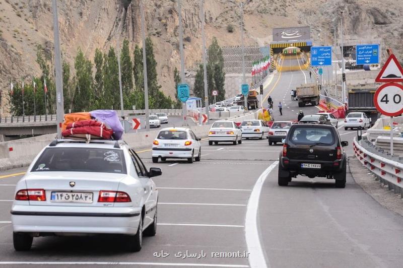 محدودیت های ترافیکی از ۷ تا ۱۰ خرداد در بعضی جاده ها
