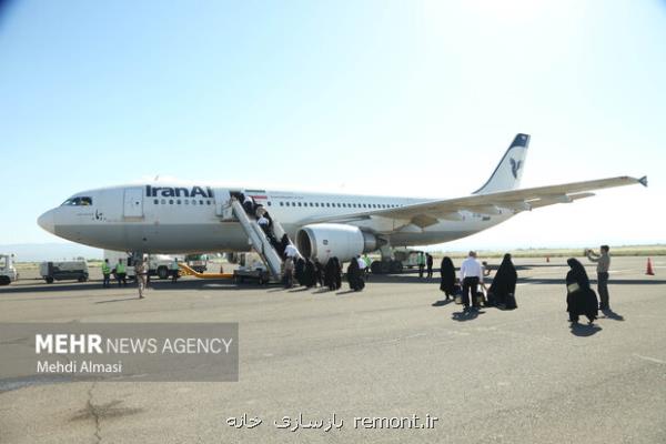 اعزام اولین گروه زوار عمره گزار از بامدادان یکم شهریور