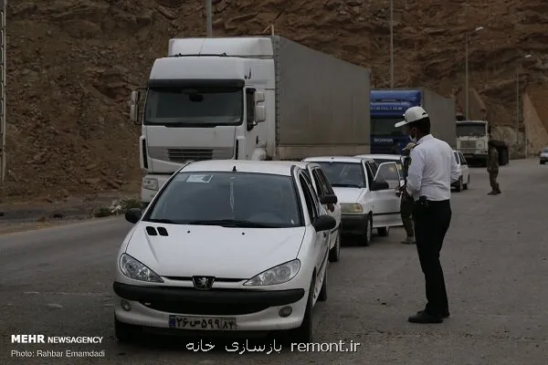 انسداد مسیر شمال به جنوب در محور چالوس و بزرگراه تهران-شمال