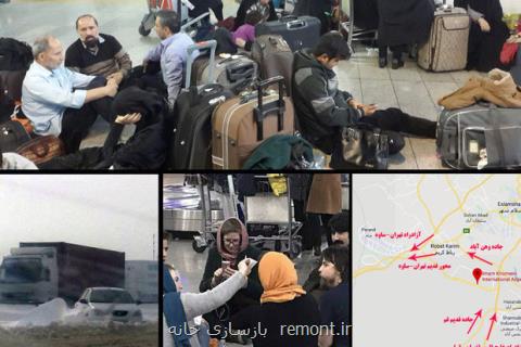 یك روز در فرودگاه امام از زیرانداز ۲۰ هزار تومانی تا انتظار ۴روزه