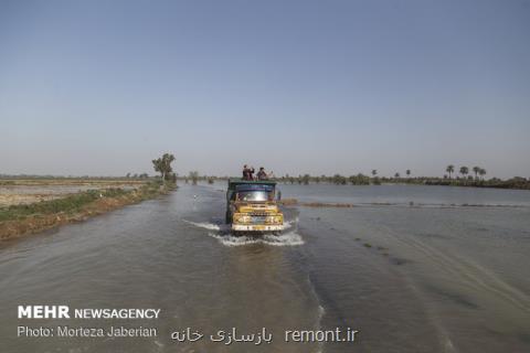 خسارت ۸ میلیارد تومانی سیل به تأسیسات جاده ای خوزستان
