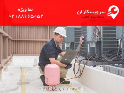 خدمات شارژ گاز كولر گازی در تهران